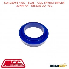 ROADSAFE 4WD - BLUE - COIL SPRING SPACER 30MM RR FITS NISSAN GQ / GU