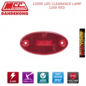 1200R LED CLEARANCE LAMP 1200 RED
