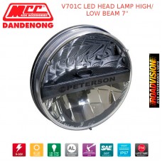V701C LED HEAD LAMP HIGH/LOW BEAM 7"