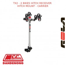 TX2 - 2 BIKES HITCH RECEIVER HITCH MOUNT - CARRIER