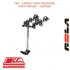 TX4 - 4 BIKES HITCH RECEIVER HITCH MOUNT - CARRIER