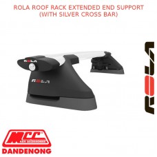ROLA ROOF RACK SET FITS MITSUBISHI MIRAGE - SILVER (EXTENDED)