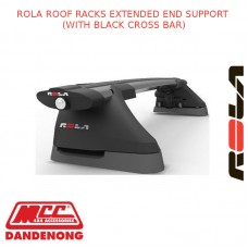 ROLA ROOF RACK SET FOR AUDI A3 - BLACK (EXTENDED)