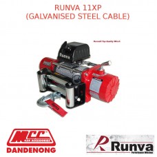RUNVA 11000lb 6.5HP RED GALVANISED STEEL CABLE