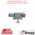 RUNVA EWX9500-Q 24 V WITH GALVANISED STEEL CABLE