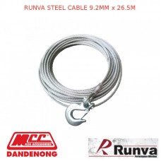 RUNVA STEEL CABLE 9.2MM x 26.5M