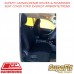 SUPAFIT CANVAS/DENIM DRIVER&PASSENGER SEAT COVER FIT FORD EVEREST AMBIENTE/TREND
