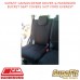 SUPAFIT CANVAS/DENIM DRIVER & PASSENGER BUCKET SEAT COVERS FITS FORD EVEREST