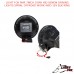 LIGHT FOX PAIR 7INCH 100W HID XENON DRIVING LIGHTS SPIRAL OFFROAD