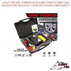 LIGHT FOX AIR COMPRESSOR JUMP STARTER MINI CAR 24k BATTERY