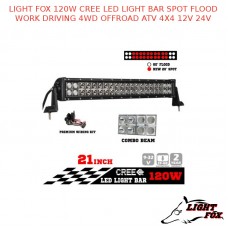 LIGHT FOX NEW 120W CREE LED LIGHT BAR SPOT FLOOD WORK DRIVING