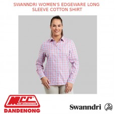 SWANNDRI WOMEN'S EDGEWARE LONG SLEEVE COTTON SHIRT - SS16207WP