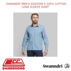 SWANNDRI MEN'S EDDISON II 100% COTTON LONG SLEEVE SHIRT