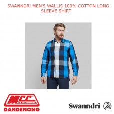 SWANNDRI MEN'S WALLIS 100% COTTON LONG SLEEVE SHIRT