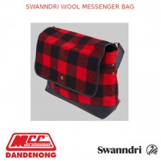 SWANNDRI WOOL MESSENGER BAG