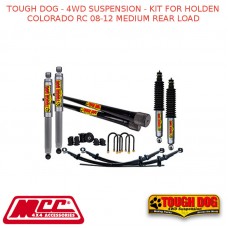 TOUGH DOG - 4WD SUSPENSION - KIT FOR HOLDEN COLORADO RC 08-12 MEDIUM REAR LOAD