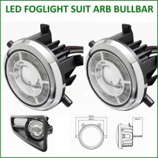 LED FOGLIGHT SUIT ARB BULLBAR DIRECT REPLACEMENT ADR 4WD BULL BAR FOG LIGHTS