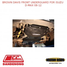 BROWN DAVIS FRONT UNDERGUARD FITS ISUZU D-MAX 08-12 - UGHC08F1-IDM