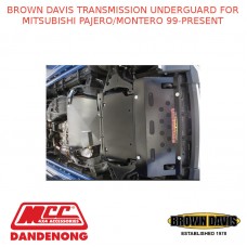 BROWN DAVIS TRANSMISSION UNDERGUARD FITS MITSUBISHI PAJ/MON 99-PRESENT -UGMPNMT1