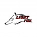 LIGHT FOX 100PCS BLACK NYLON CABLE TIES (4.5mm x 200mm) GOOD QUALITY