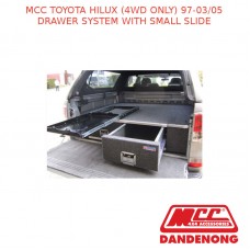 MCC BULLBAR DRAWER SYSTEM WITH SMALL SLIDE - TOYOTA HILUX (4WD ONLY) (97-03/05)