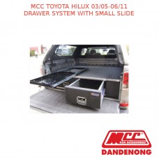 MCC BULLBAR DRAWER SYSTEM WITH SMALL SLIDE SUIT TOYOTA HILUX (03/2005-06/2011)
