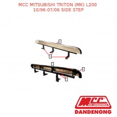 MCC BULLBAR SIDE STEP FITS MITSUBISHI TRITON (MK) L200 (10/1996-07/2006) - BLACK