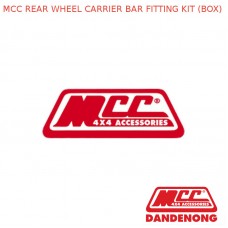 MCC REAR WHEEL CARRIER BAR FITTING KIT (BOX)