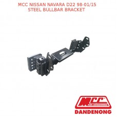 MCC STEEL BULLBAR BRACKET FITS NISSAN NAVARA D22 (1998-01/2015)
