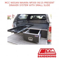 MCC BULLBAR DRAWER SYSTEM WITH SMALL SLIDE-NISSAN NAVARA NP300 (06/2015-PRESENT)