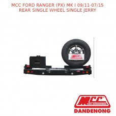 MCC REAR BAR SINGLE WHEEL SINGLE JERRY FITS FORD RANGER (PX) MK I (09/11-07/15)