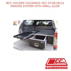 MCC BULLBAR DRAWER SYSTEM WITH SMALL SLIDE - HOLDEN COLORADO (RC) (07/08-06/12)
