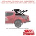 MCC T-RACK 185x125CM RACK W/ SWING SPORT BAR-FITS HOLDEN COLORADO (RG) (6/12-P)