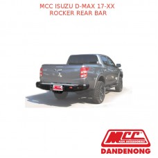 MCC ROCKER REAR BAR FITS ISUZU D-MAX (2017-20XX)