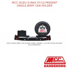 MCC BULLBAR SINGLE JEERY CAN HOLDER SUIT ISUZU D-MAX (07/2012-PRESENT)